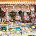 Gingerbread Hearts at German Christmas Market